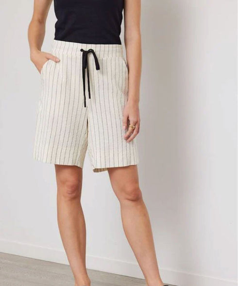 Duo Vine Shorts - Oat Stripes