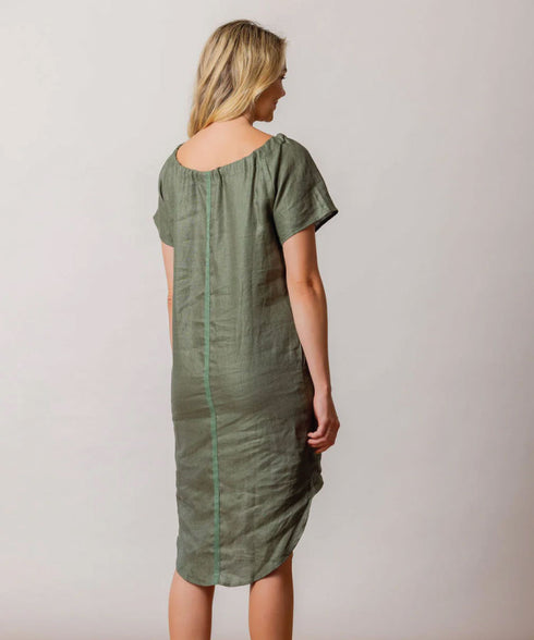 Moss Maison Dress - Green