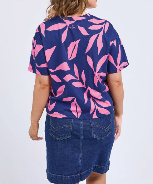 Elm Mimosa Tee - Blue Depth