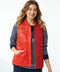 Newport Glacier Quilted Vest - Rust