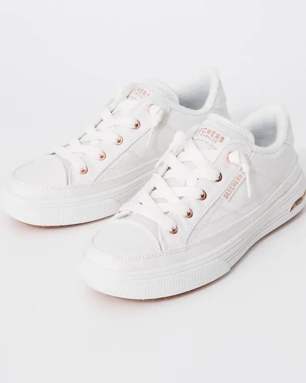 Skechers Arch Fit Arcade Wide Fit - White