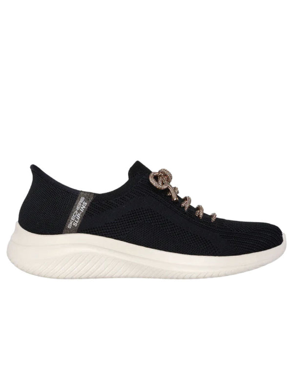 Skechers Ultra Flex 3.0 - Diamond Dreamer - Black/Rose Gold