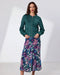 New Port Splendour Print SKIRT