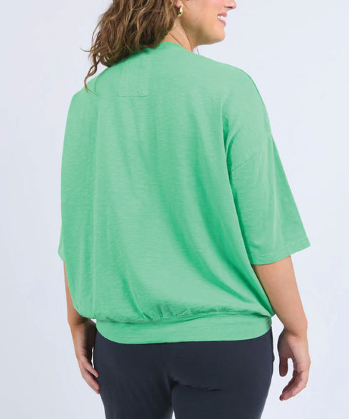 Elm Mazie Sweat - Spring Green