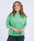 Elm Mazie Sweat - Spring Green