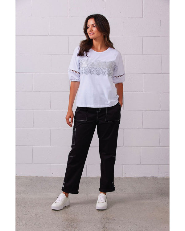 Newport Tracy Tee - White