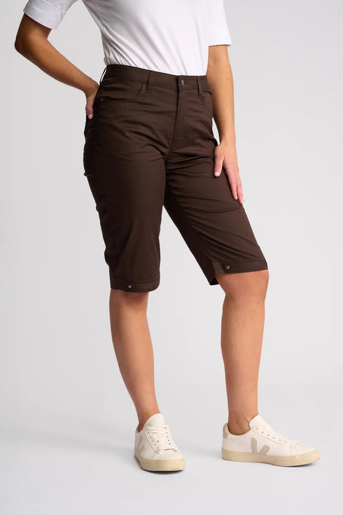 Vassalli Custom Poplin Short (H1001P) - Chocolate