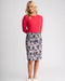 Vassalli Poppy Skirt (372AV)  - Lani Print