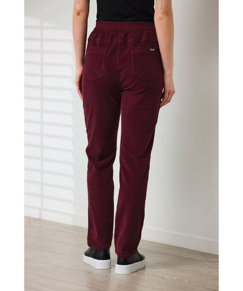 Newport Vale Cord Pant - Wine