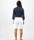 Vassalli Slim Leg above the knee Short 5775A- White Denim