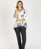 Renoma Maria Wire Collar Shirt - Black/White
