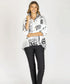 Renoma Maria Wire Collar Shirt - Black/White