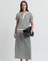 Yarra Trail Loam Knit Top - Black /White
