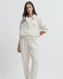 Yarra Trail Natal Shacket - Cashew