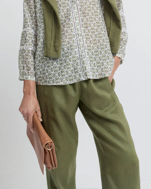 Yarra Trail Tirari Slim Pant - Moss
