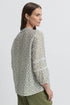 Yarra Trail Vine Blouse - Ecru/Lawn