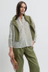 Yarra Trail Vine Blouse - Ecru/Lawn