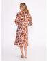 Yarra Trail Siena Print Cotton Dress