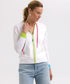 Zaket & Plover Heart Embroidery Hoodie ZP7725 -White