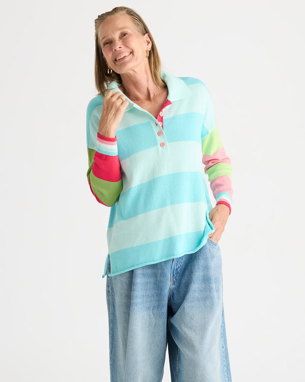 Zacket & Plover Summer Rugby Top - Breeze
