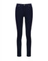 Skinny Leg Full Length Knit Denim Jean - Carbon 5926K Vassalli