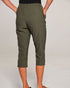 Newport Court 3/4 Cotton Pants - Khaki