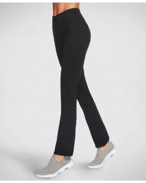 NEW Skechers Women's GoWalk GoFlex Pockets High Waisted Black Leggings  Pants M