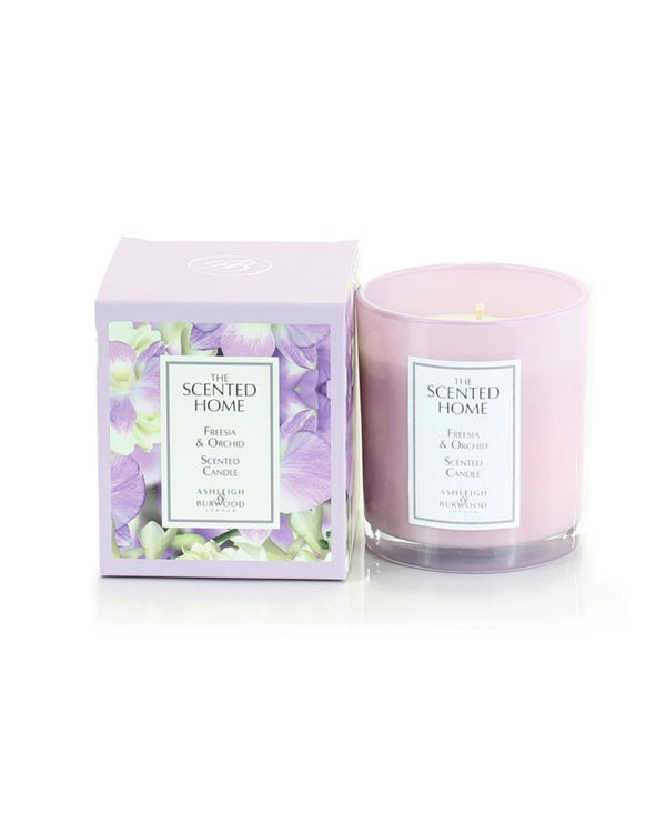 Ashleigh & Burwood Glass Candle - Freesia & Orchid