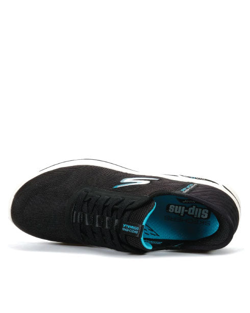 Skechers Go Walk Arch Fit - Black Turquoise