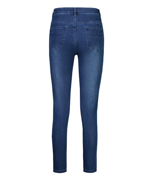 Vassalli Skinny Leg Ankle Grazer 5744 - Blue – Gabriel's Fashion ...