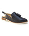 Actioning Navy Sling Back