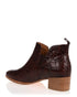 Anexia Bresley Ankle Boot Chocolate Croc