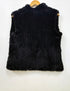 Bernia Black Furr Vest