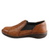 Cabello Elastic Crinkle Shoe - Tan