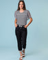 Classified Knit Denim Jeans Black