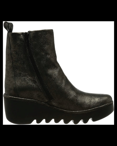 Fly London Bale Ankle Boot- Graphite