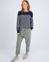 Elm Dulcie Cord Pant - Ice (Sage Green)