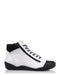 Kozzie Black and White Boot Sneaker