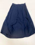 Linen Bubble Skirt Blackstone Ink