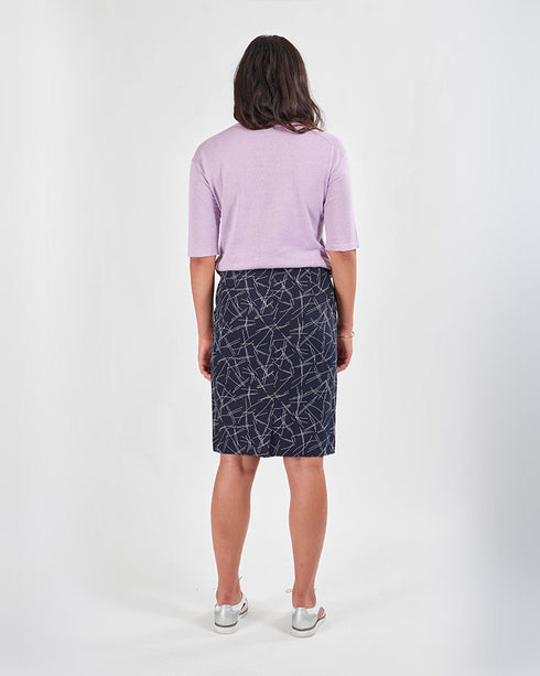 Loco Viscose/Linen Vassalli Skirt