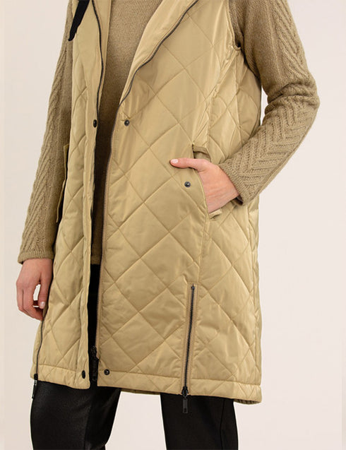 Longline Quilted Vest Yarra Trail