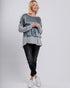 Moss Trixie Top - Grey