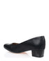 Oyster Black Soft Court Shoe Flex & Co
