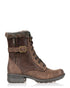 Planet Shoes Pinto5 Lace/zip Boots Stone