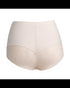 Hush Hush Smooth Lace Control Brief - Nude