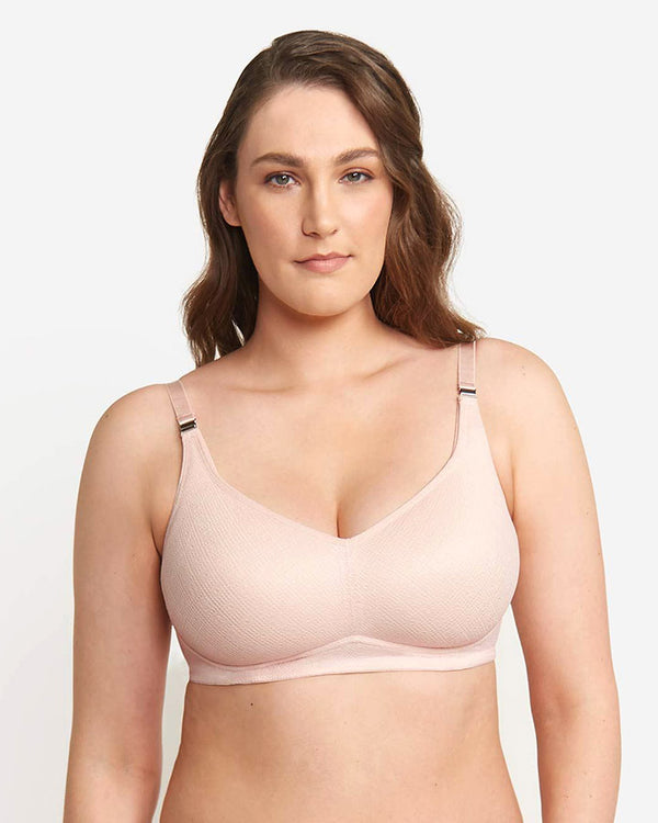 Triumph Amour Maternity WP Bra Lace Nude Pink