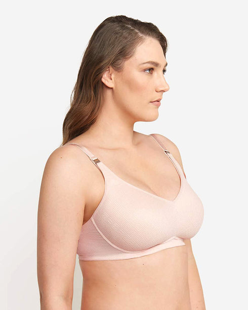 Triumph Amour Maternity WP Bra Lace Nude Pink