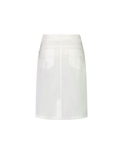 Vassalli White Lightweight Skirt 372AV