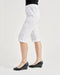 Vivid 2 Hem Cotton Rayon Pants V3903 White