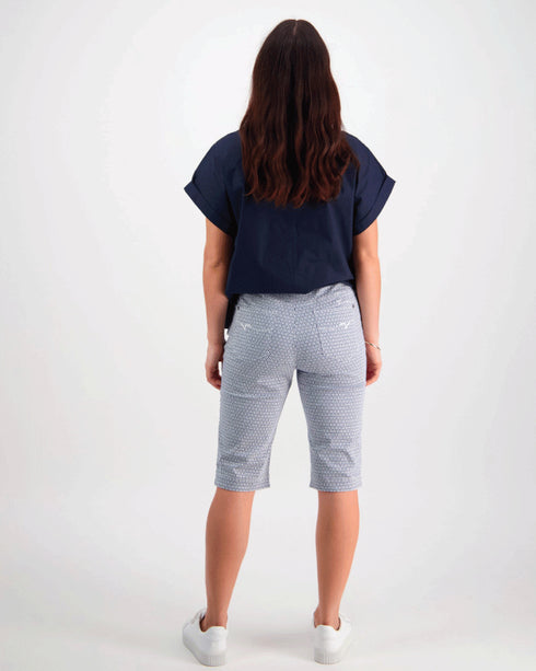Vassalli Oreo Slim Leg Printed Pull on Cotton Pants Full Length – Gabriel's  Fashion & Footwear